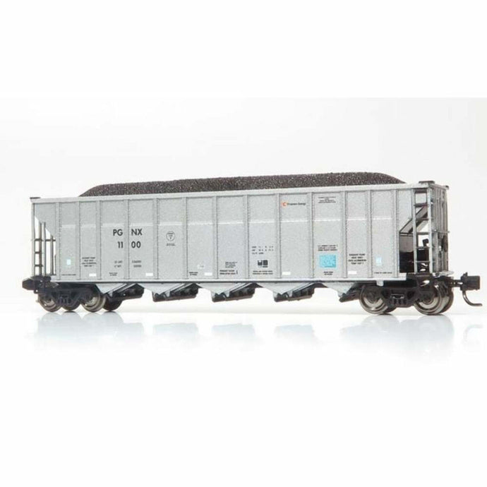 Rapido N Scale PGNX AutoFlood III RD Coal Hopper Single Car - 538025A
