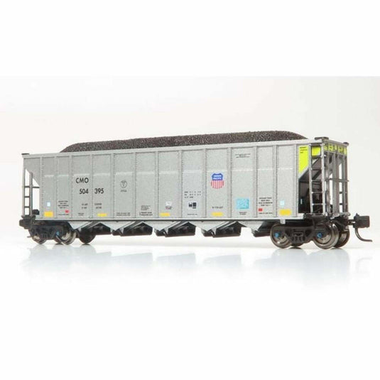 Rapido N Scale LNTX AutoFlood III RD Coal Hopper Single Car - 538034A