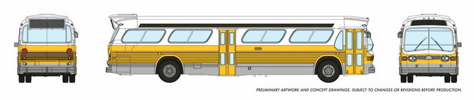 Rapido N Scale Boston New Look Bus - 573001