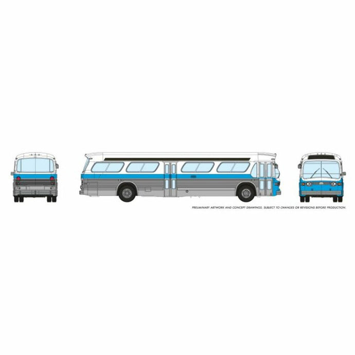 Rapido N Scale Montreal New Look Bus - 573003
