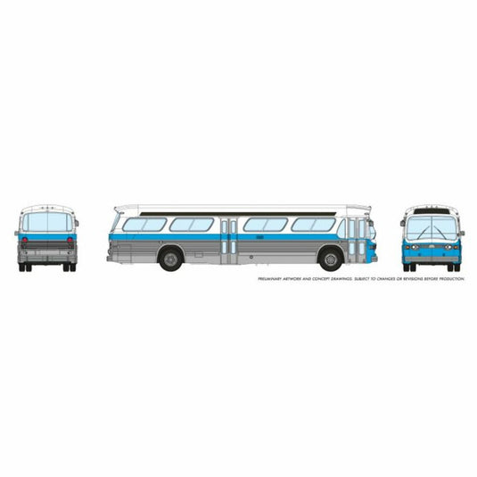 Rapido N Scale Montreal New Look Bus - 573003