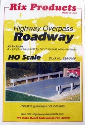 Rix Products 106 HO Scale 25' x 50' 1930's Roadway (4)