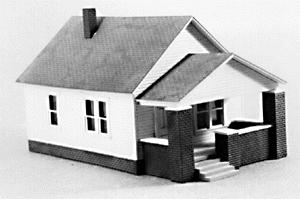 Rix Products 204 HO Scale Scale Porch kit 1/2 x 1