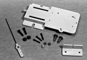 Rix Products 5 All Scale Switch Machine Mounting Bracket Rix-Rax Flat Mounting Bracket Kit