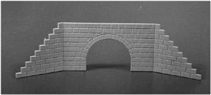 Rix Products 652 HO Scale Scale Culvert Large Cut Stone with Wings