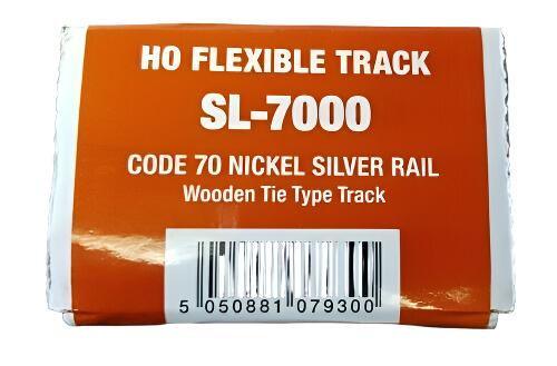 Load image into Gallery viewer, Peco HO Scale Code 70 36” Flex Track Wood Ties 25 Box
