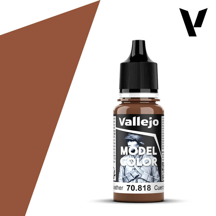 Vallejo  Red Leather Model Color 17ml