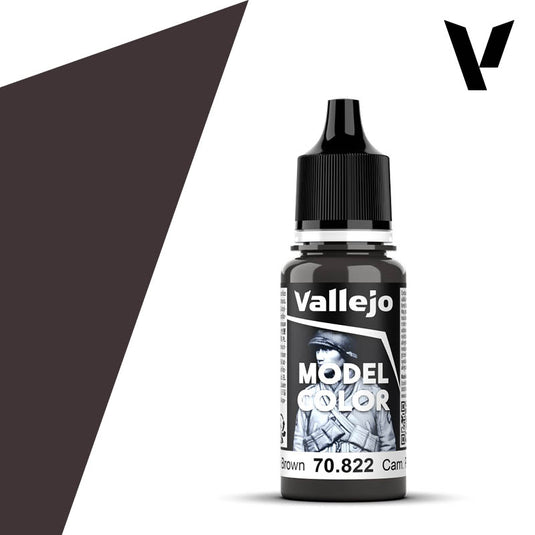 Vallejo  Camouflage Black Brown Model Color 17ml