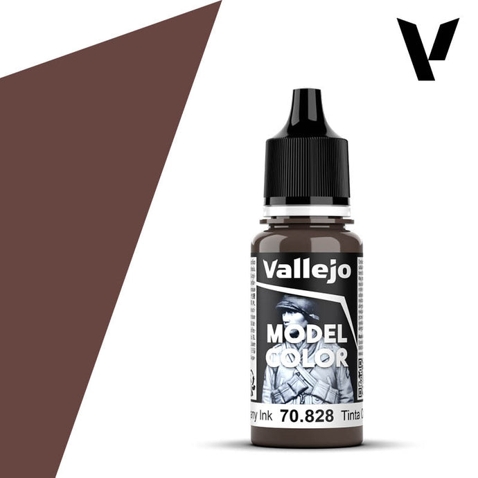 Vallejo  Mahogany Ink Model Color 17ml