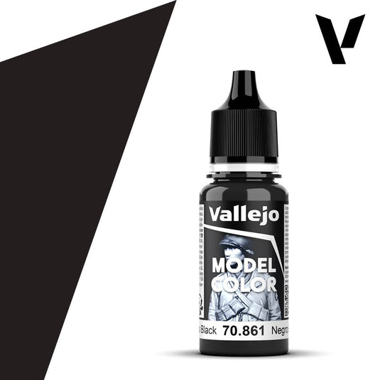 Vallejo  Glossy Black Model Color 17ml