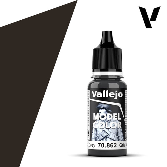 Vallejo  Black Grey Model Color 17ml