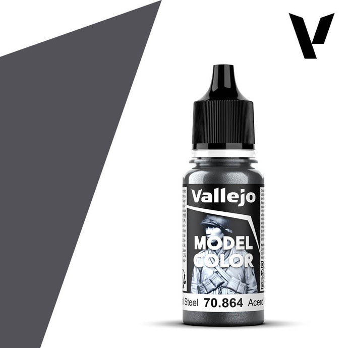 Vallejo  Natural Steel Model Color 17ml