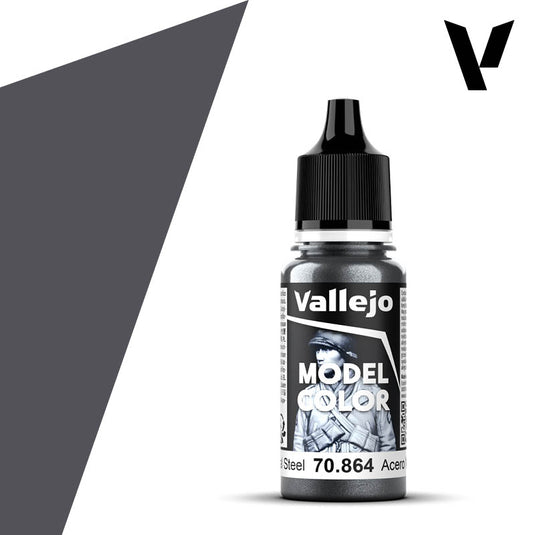 Vallejo  Natural Steel Model Color 17ml