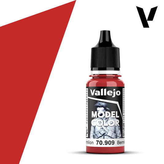 Vallejo  Vermilion Model Color 17ml