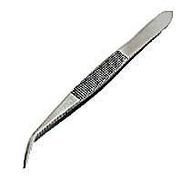 Zona 37548 Tweezers Curved Point - 4-1/2