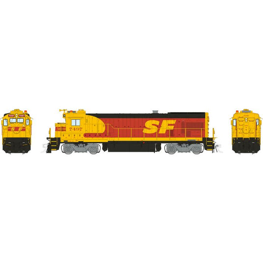 Rapido HO Scale Santa Fe ATSF Kodachrome B36-7