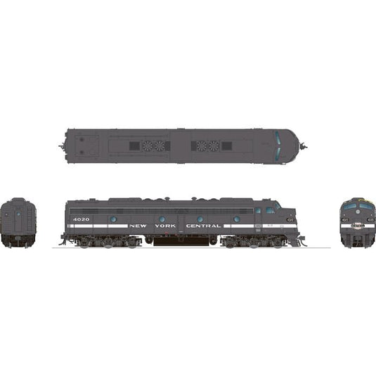 Rapido HO Scale New York Central EMD E8a #4037