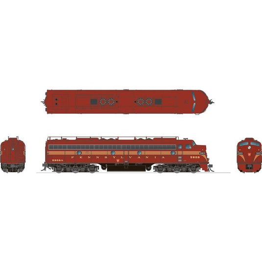 Rapido HO Scale Pennsylvania Railroad EMD E8a