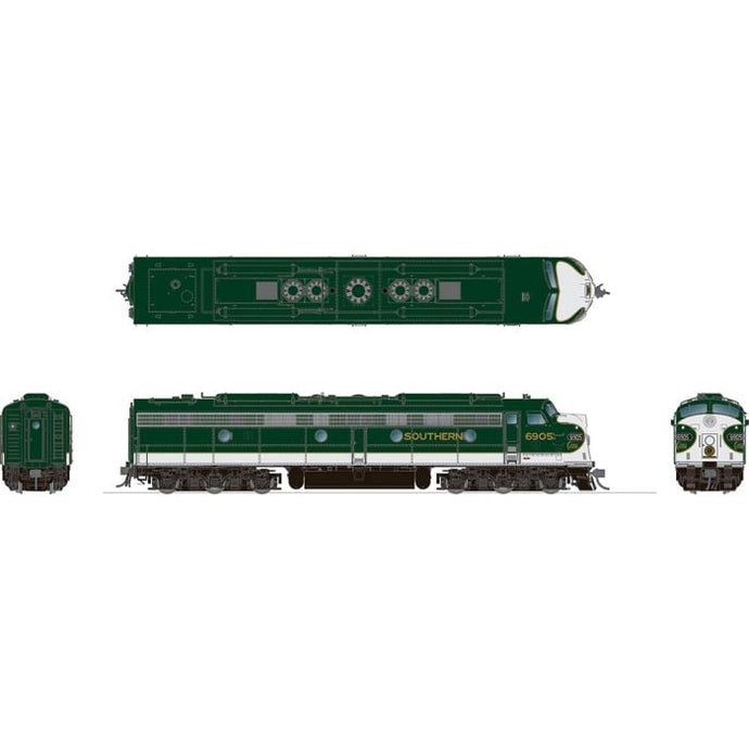 Rapido HO Scale Southern EMD E8a#6901j