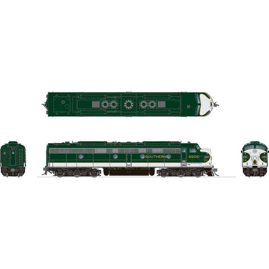 Rapido HO Scale Southern EMD E8a#6901j