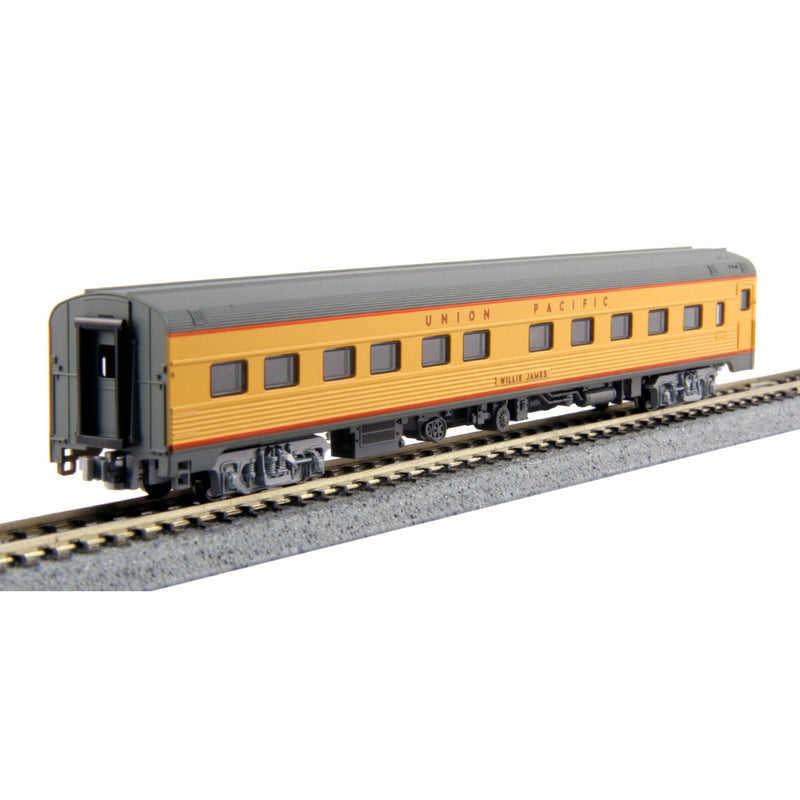 Load image into Gallery viewer, Kato N Scale Union Pacific UP Excursion Train 7-Car Set With Lights
