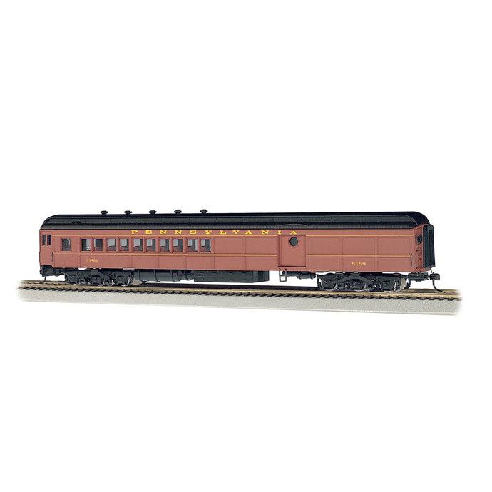 Bachmann HO 72' Hvywt.Combine PRR #5159/Postwar w/Round Window Door