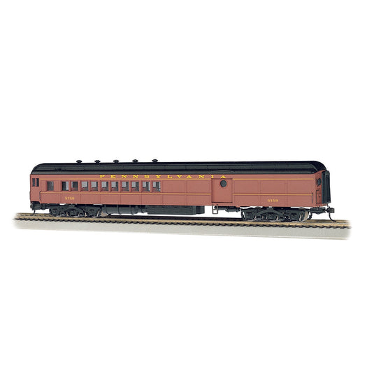 Bachmann HO 72' Hvywt.Combine PRR #5159/Postwar w/Round Window Door