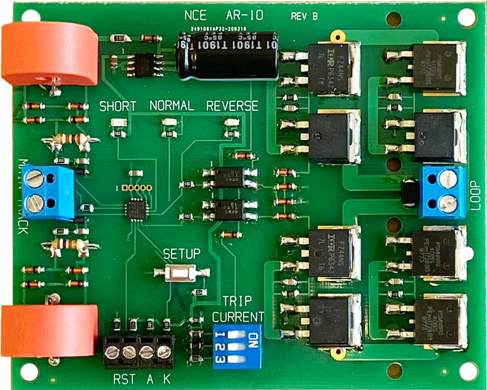 NCE AR10 Auto Reverser With Built-in Circuit Breaker For Reverse Loops NCE 0233