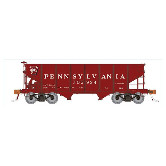 Rapido HO Scale Pennsylvania Railroad GLa 2-Bay Hopper