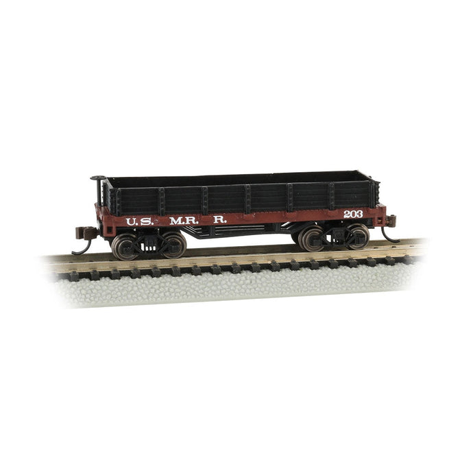 Bachmann N Old-Time Gondola US Military RR