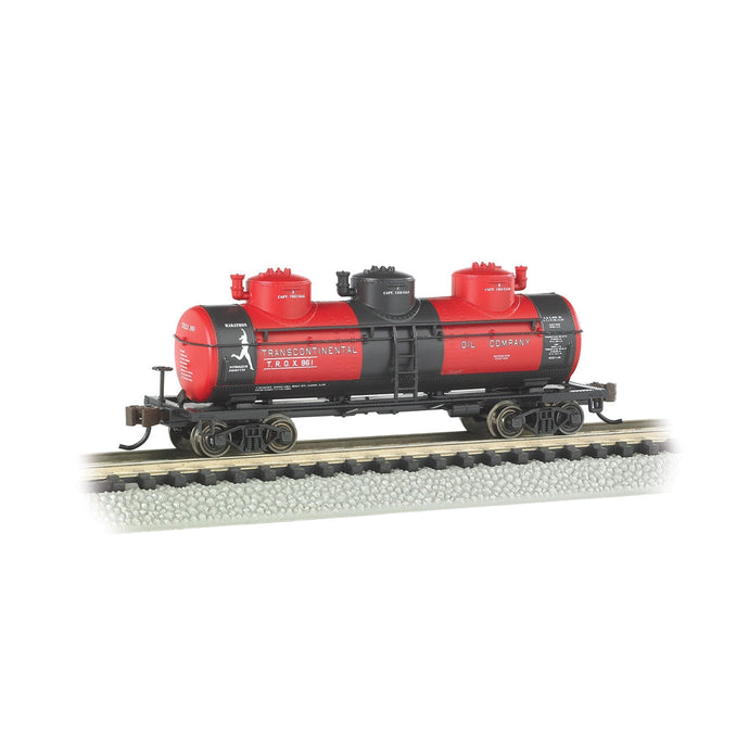 Bachmann N 40' Triple Dome Tank Car Transcontinental Oil