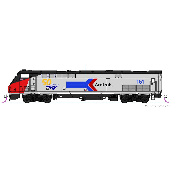 Kato N P42 Diesel Amtrak PhI #161/50th Anniversary DCC