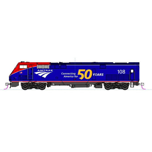 Kato N Scale Scale Amtrak P42 Phase VI 108 50th Anniversary DCC Sound