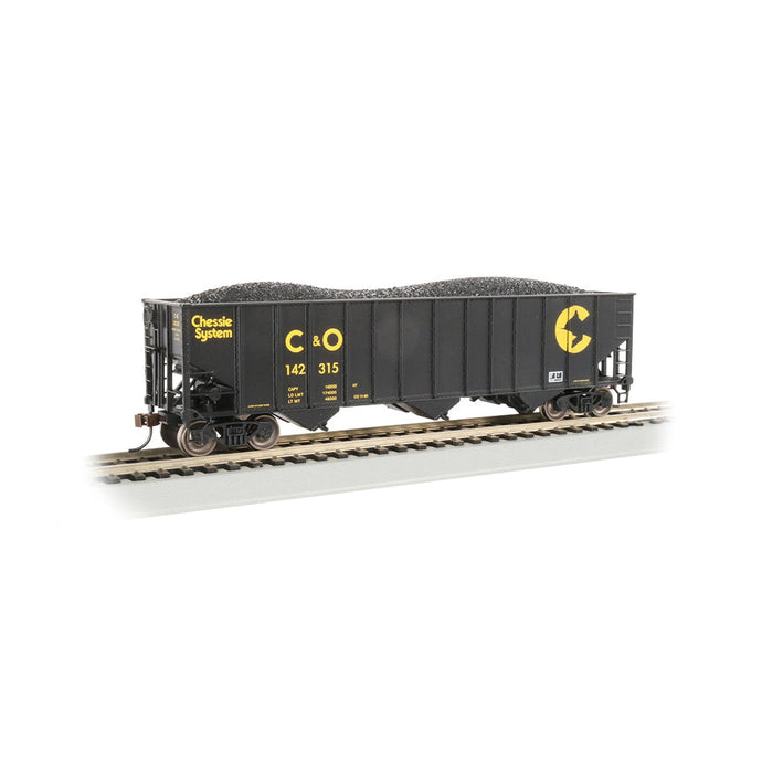 Bachmann HO 100t 3-Bay Hopper Chessie/C&O #142315