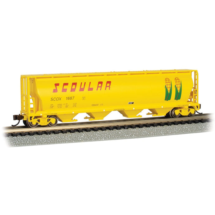 Bachmann N 4-Bay Cyl.Hopper Scoular #1687