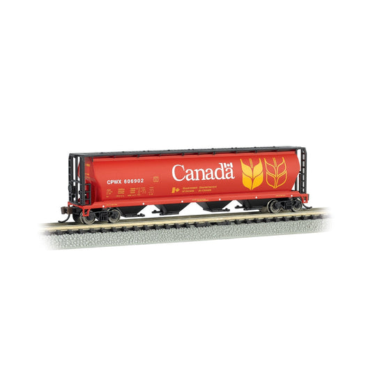 Bachmann N 4-Bay Cyl.Hopper Canada Grain