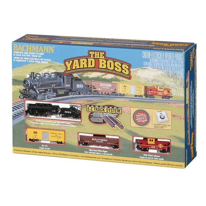 Bachmann N Yard Boss SF Steam Freight Set/0-6-0