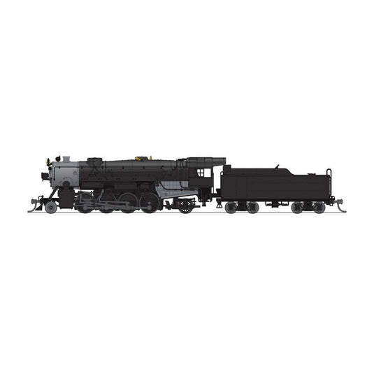 Broadway Limited N P4 USRA Hvy.Mikado Steam Loco Unlttrd./DC/DCC