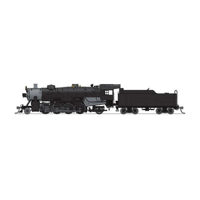 Broadway Limited N P4 USRA Lt.Mikado Steam Loco Unlttrd./DC/DCC