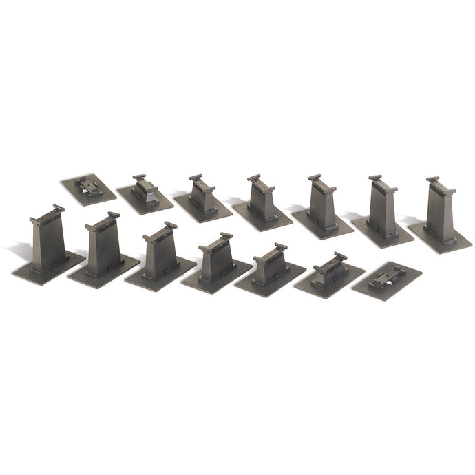 Bachmann HO EZ Track Graduated Pier Set/14pc