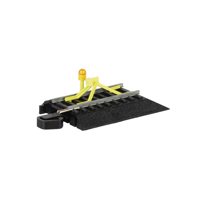 Bachmann HO EZ Track Steel Bumper Track w/Flashing LED