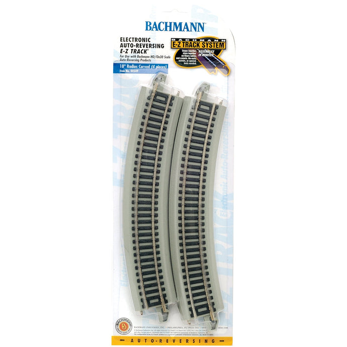 Bachmann HO EZ Track NS Reversing 18''R/4cd