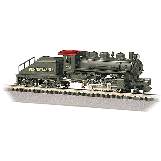 Bachmann N 0-6-0 Steam Loco w/Tender PRR #5281