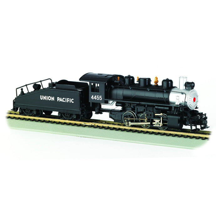 Bachmann HO 0-6-0 Steam Loco w/Slope Tender UP #4455 w/Smoke