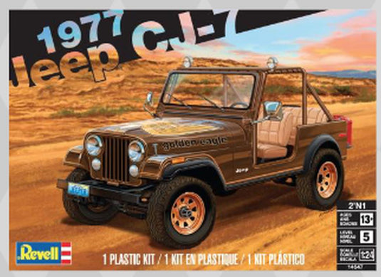 Revell 1977 Jeep CJ-7 2'N1