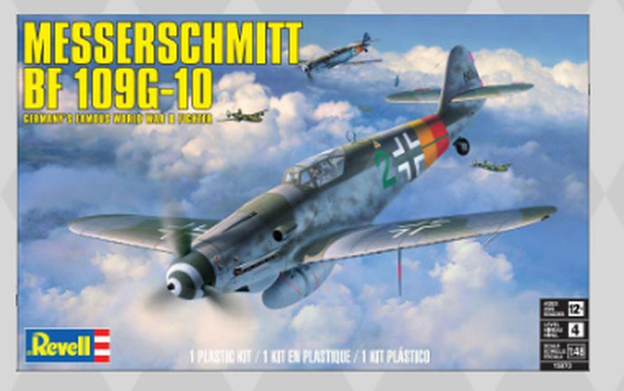 Revell Messerschmitt BF 109G-10 Germany's Famous World War II Fighter 1/48