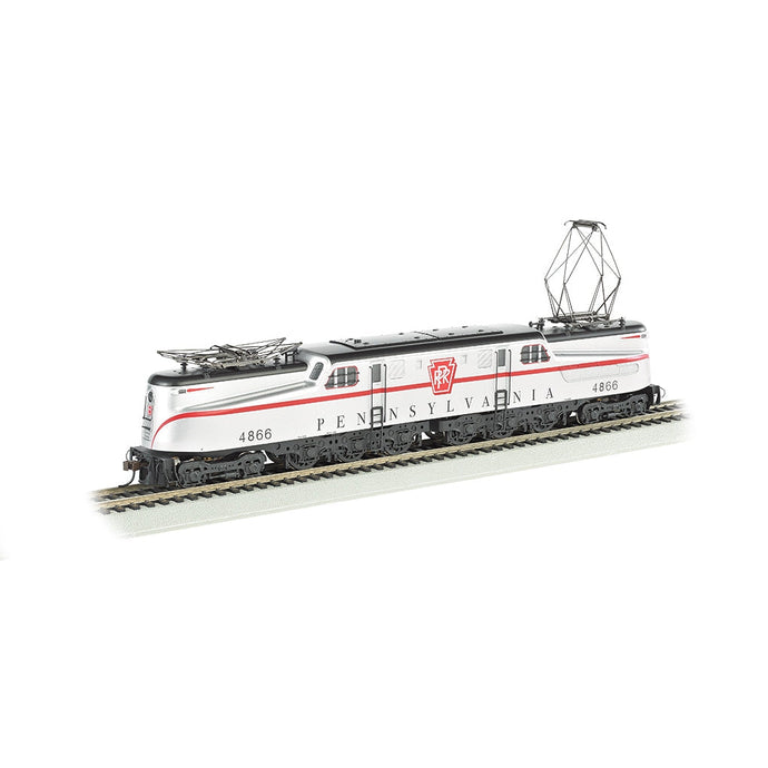 Bachmann HO GG-1 PRR #4872 Congressional/sil red stripe/DCC Ready