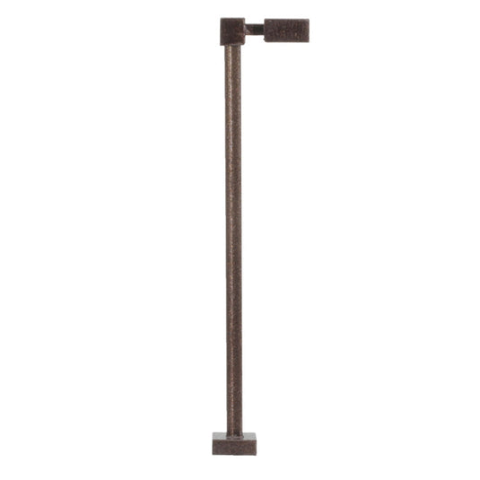 Atlas HO Scale Single Arm Square Light Bronze 15ft Warm LED (3-pack)