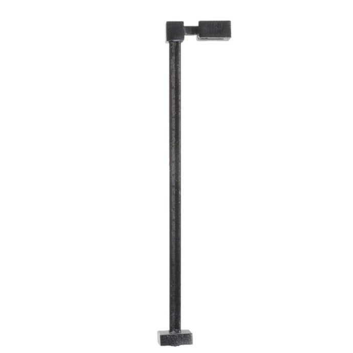 Atlas HO Scale Single Arm Square Light Black 15ft Cool White LED (3-pack)