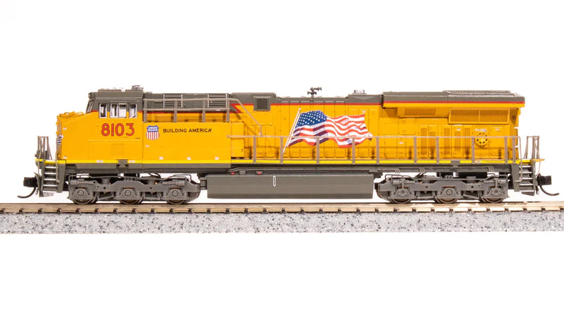 Load image into Gallery viewer, Broadway Limited N Scale ES44AC Diesel UP #8110/Building America DC/DCC Sound
